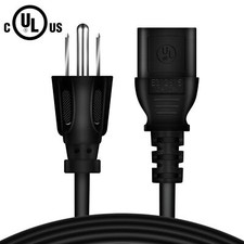 UL 5ft AC Power Cord Cable For BROTHER MFC 8480DN 7840 9840cdw 9440cn Printer