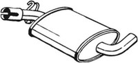 MittelschalldäMpfer Bosal 233-421 FüR 1G1 1G2 165 Golf 19E VW Jetta 2 Van Cat