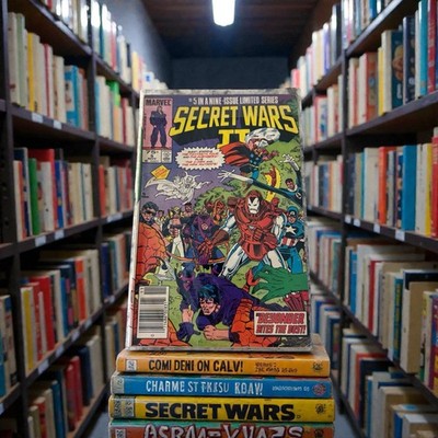 Secret Wars II #5 Newsstand Variant (Marvel Comics November 1985)