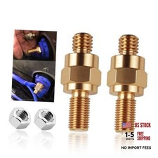2 Set Side Post Battery Terminal Extension Bolt With Nuts38-16 Coarse B-2pcs