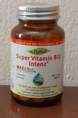 Dr. Hittich Super Vitamin B12 Intenz 90 Tabletten 52,3g NEU versiegelt MDH 06_27