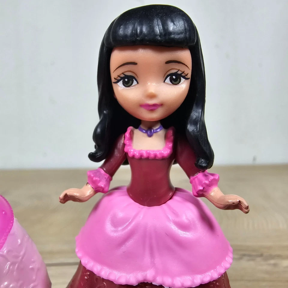 Mattel Disney Jr Sofia the First Mini Doll Princess Sofia and Vivian Figures 3" - Image 4 of 4