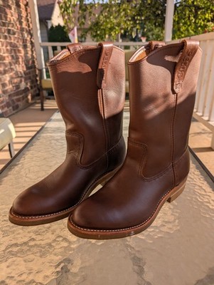 RED WING SHOES ブラウンブーツ 7E Red Wing Pecco E2 1155 Size 7 E2 Western Yellowstone Boots Seconds