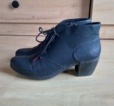 Rieker Damen Stiefelette Boots Schwarz Gr. 41