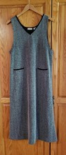 White Stag Women’s  Sleeveless Herringbone Jumper Dress size M