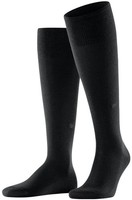 Burlington Herren Leeds Einfach Wolle Socken - Schwarz