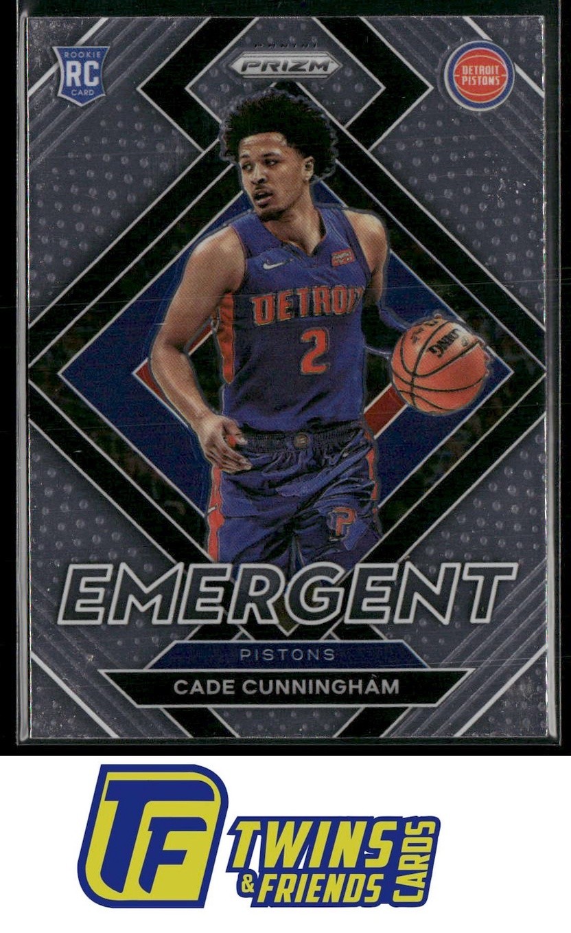 2021-22 Panini Prizm #22 Cade Cunningham Emergent
