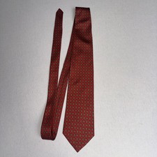 Brooks Brothers Makers Men’s 100% Silk Tie Red Paisley Made In USA