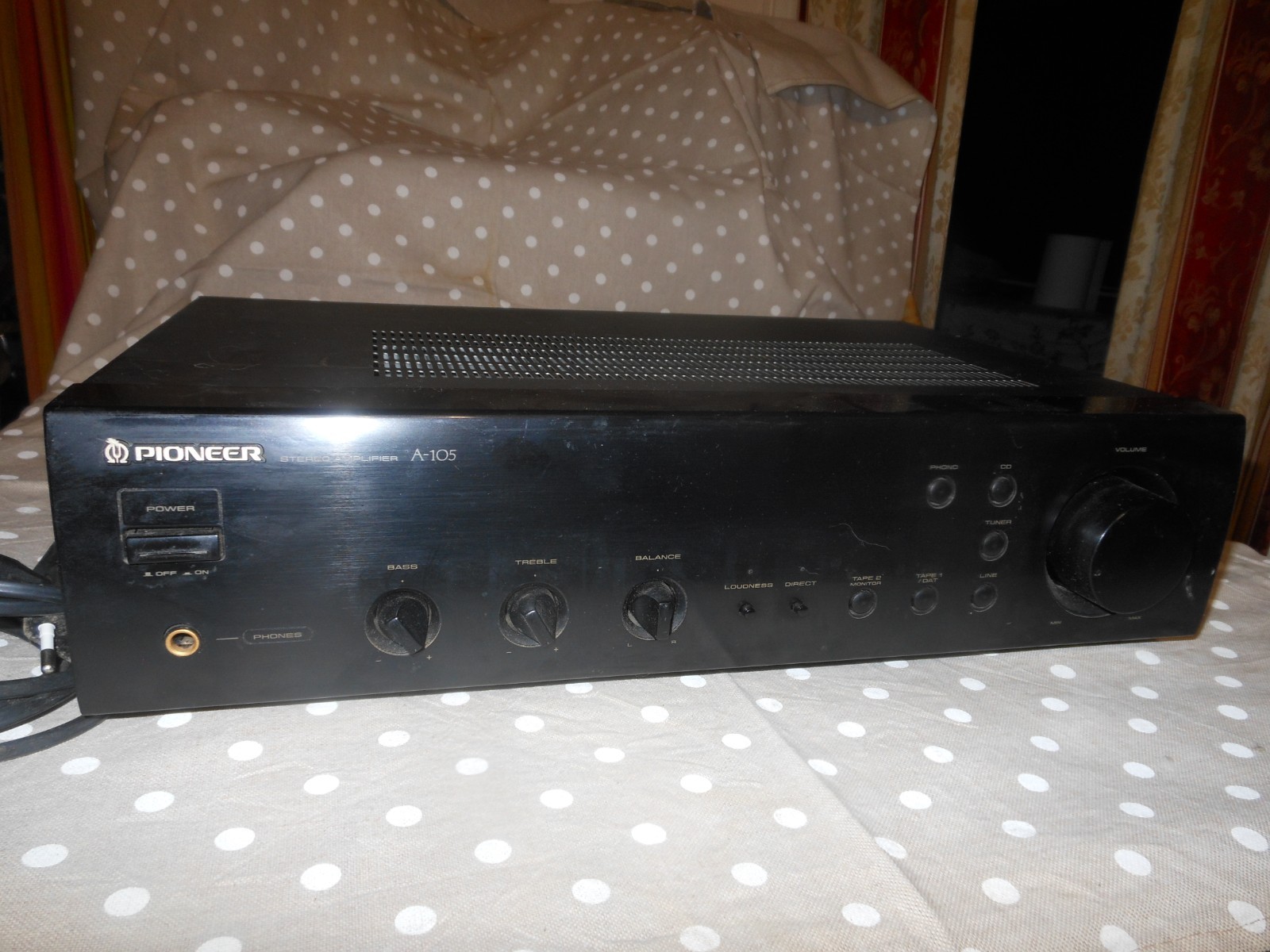 amplificatore A105 Pioneer colore nero