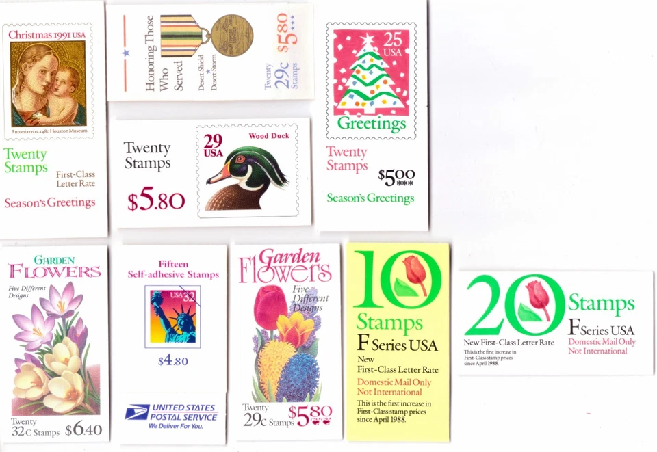 US 21 COMPLETE VINTAGE BOOKLETS ALL UNOPENED, XF SCV $250+ FACE VALUE $111.00+ - Image 3 of 3