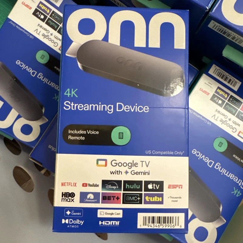 Onn 4K Stick Streaming Device with Google TV