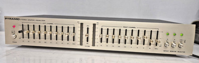 Vintage Pyramid SEA-2100 20 Band Stereo Graphic Equalizer - Tested Works GC