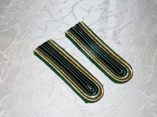 Epaulettes 3 Stripe Green/Gold for Shooting Club, Shooting Sports, Uniforms