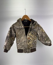 Carhartt Real Tree Kids Hunting Jacket Coat Size Youth X Small Vintage 2000s