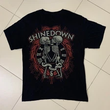 HOT Shinedown Black Cotton All size S-5XL Gift For Fans T-shirt ES41