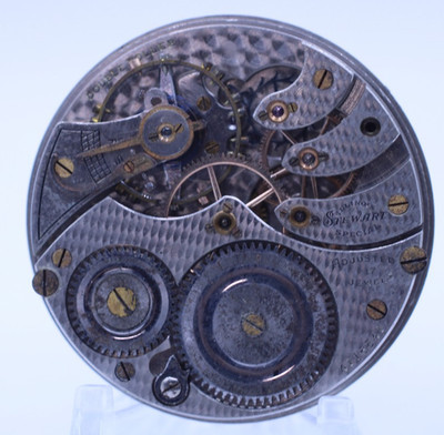 ILLINOIS STEWART SPECIAL 17j POCKET WATCH MOVEMENT Gr. 605, 16s 4118841 (M16)