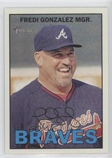 2016 Topps Heritage Gum Damage Back Fredi Gonzalez #268 0t2