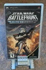 New ListingStar Wars Battlefront Elite Squadron PSP PlayStation Portable Tested No Manual