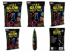 LED Light Up Toy Party Favors 150 Pack, Glow in the Dark