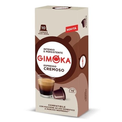 GIMOKA coffee NESPRESSO Espresso Cremoso -1 x box/10 pods-SHIPS FREE