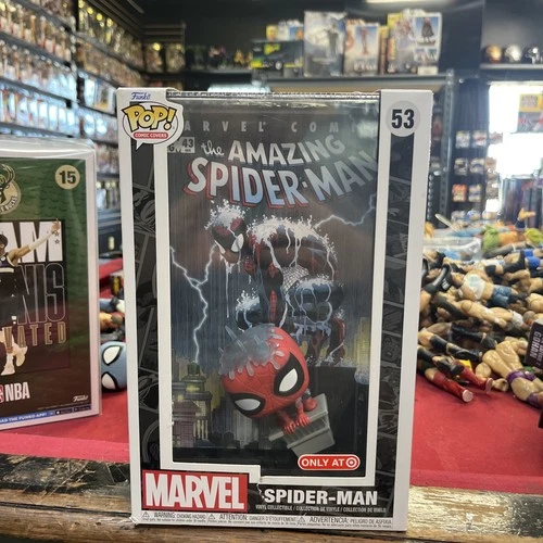 Funko Pop Marvel Comic Cover The Amazing Spider-Man #53 Target Exclusive