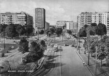 ITALY MILAN PIAZZA FIUME