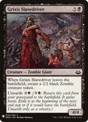 Grixis Slavedriver 74/249 Modern Masters 2017