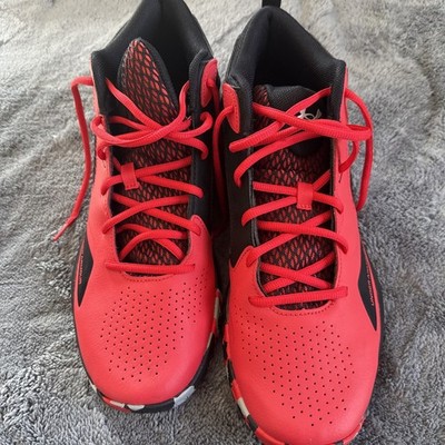 Under Armour Mens Lockdown 5 'Versa Red Black' (3023949-601), Size: 13  #JJ7+8
