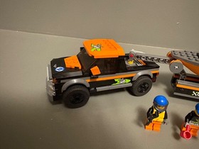 LEGO CITY - 60085: 4x4 with Powerboat -RETIRED - 99% Complete Set *See Notes*