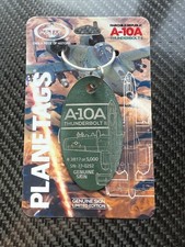 Motoart Planetags Fairchild A-10 Warthog  Gray/Green Composite SOLD OUT