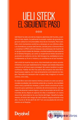 EL SIGUIENTE PASO - UELI STECK. NUEVO. ENVÍO URGENTE (Librería Agapea)