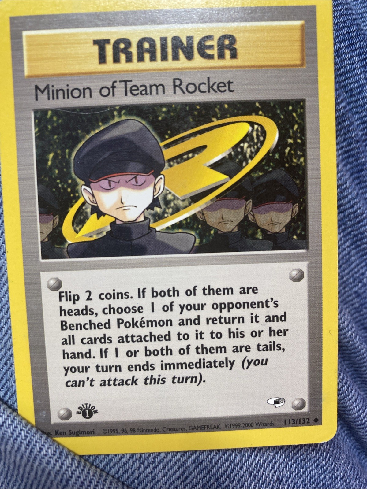 Minion of Team Rocket 113/132 Gym Heroes Regular