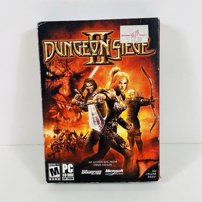 Dungeon Siege 2 PC CD-ROM Software with original Electronic Boutique price tag