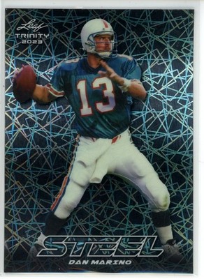 2023 Leaf Trinity Steel Dan Marino #S-25 Lazer