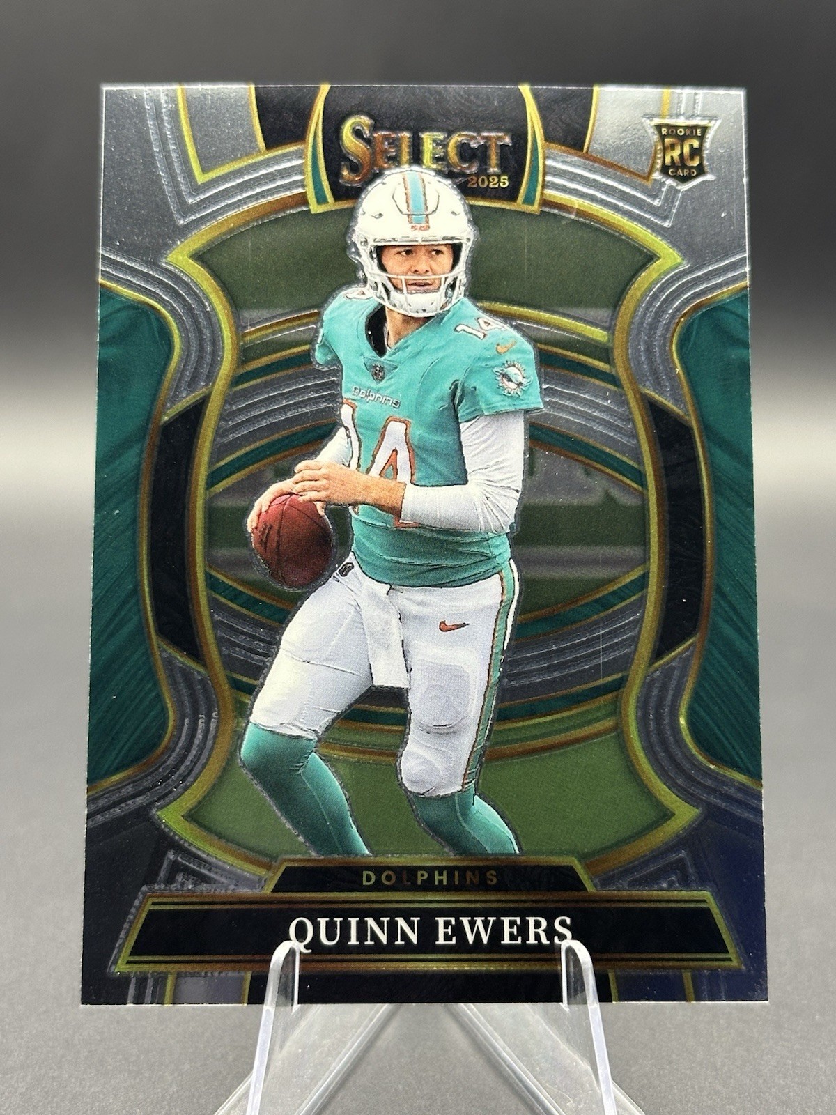 Quinn Ewers 2025 Panini Select #82 Concourse RC Miami Dolphins 🐬
