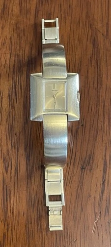 Vintage Seiko 11-3470 1970’s Ladies Gold Tone Watch Working Cuff Style Bracelet