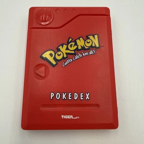 Pokemon Pokedex Handheld Toy Vintage 1998 Tiger Electronics Working