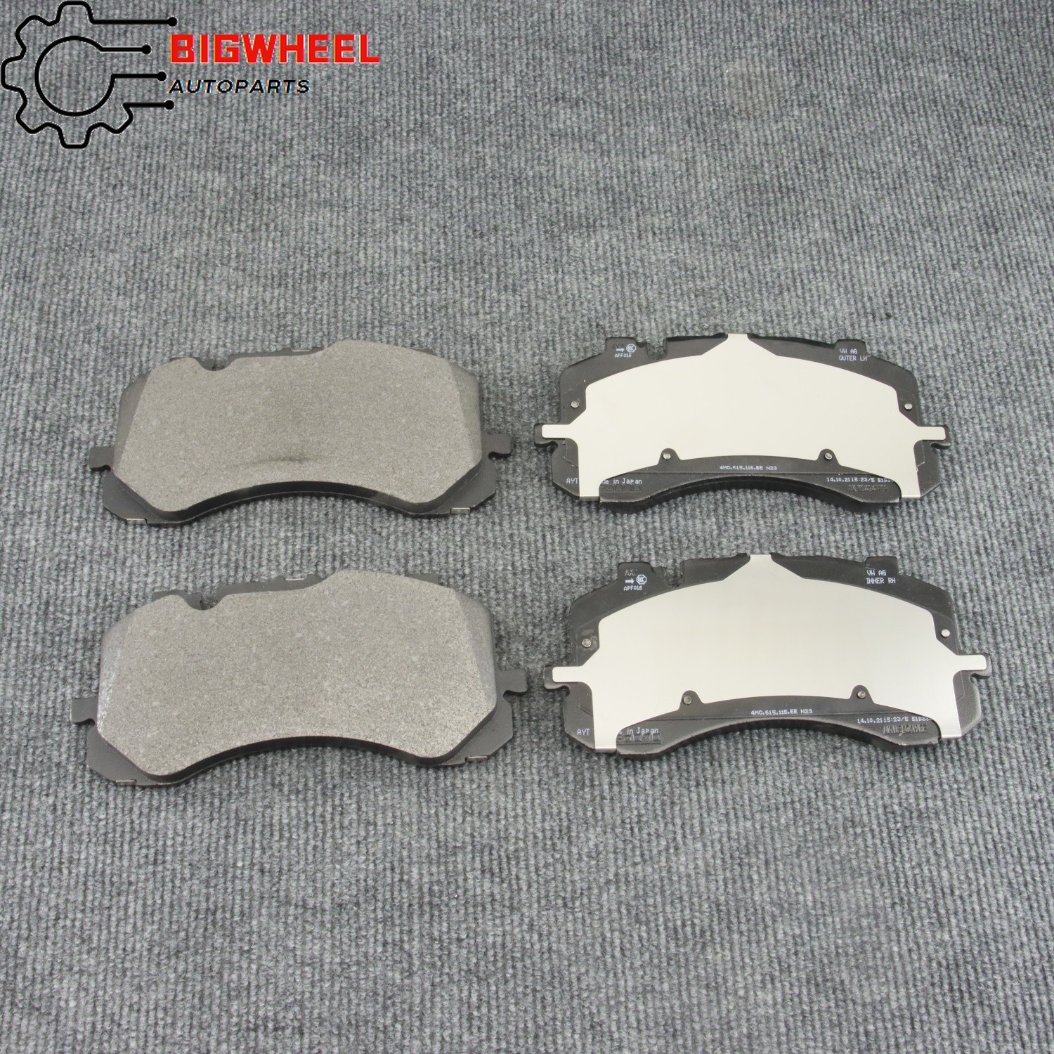 Bentley Bentayga 2017 Front Brake pad kits Set P/N 4M0615121P