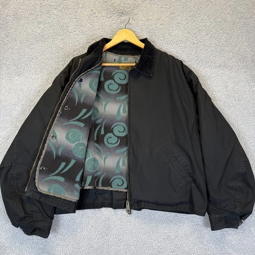 Kapital Jacket Kountry Detroit Drizzler Men's Size 3 Large Black Lined Japanese - product listing photo