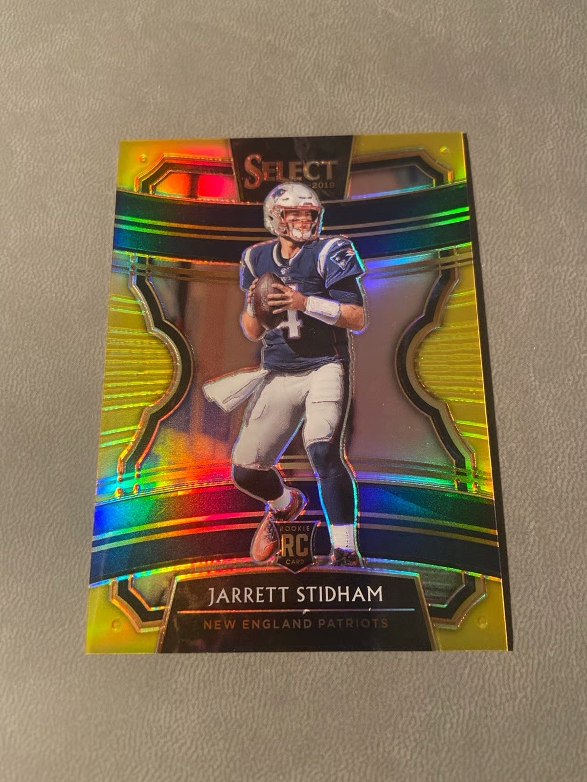 2019 SELECT JARRETT STIDHAM RC #/10 GOLD PRIZM CONCOURSE #65 ROOKIE BRONCOS SSP