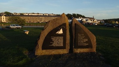 Photo 6x4 Westport Quay - Memorial to Clew Bay Disaster Moyour  c2017