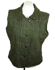 Country Style Damen Tweed FELD Weste Gr 40 / 14 Jagd Reiter Schießen