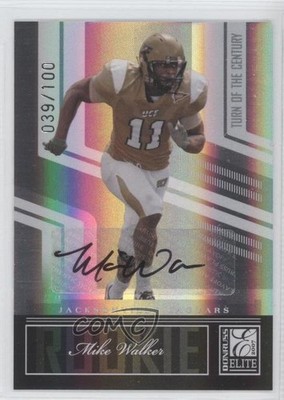 2007 Donruss Elite Turn of the Century Rookie /100 Mike Sims-Walker Auto RC 0o9