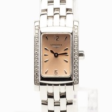 [Near MINT] LONGINES Dolce Vita L5.158.0 Diamond Bezel Quartz Women's Watch
