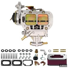 New 2 Barrel Carburetor For Weber 3838 With Air Cleaner Filter Assembly Kit New 2 Barrel Carburetor For Weber 3838 With Air Cleaner Filter Assembly Kit