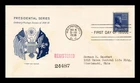 US COVER THEODORE ROOSEVELT PRESIDENTIAL FDC SCOTT 830 GRIMSLAND REGISTERED