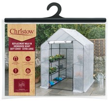 Large Walk In Greenhouse Replacement Cover Grow House Protector – COVER ONLY