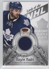 2013-14 Panini Crown Royale Lords of the NHL Materials Nazem Kadri #L-NK 1q2