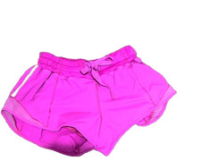 LULULEMON Hotty Hot shorts heather dark pink 4 II Athletic Running Shorts