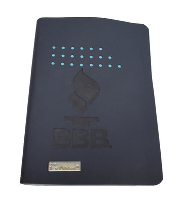 The Smart Notebook Smart Flex Plotted Navy Blue BRANDED Mini Journal 4'' x 6''